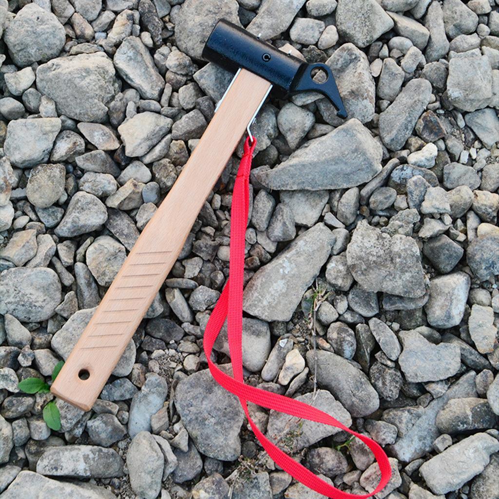 Outdoor Camping Tent Hammer Metal Awning Tent Nails Puller Stake Remover
