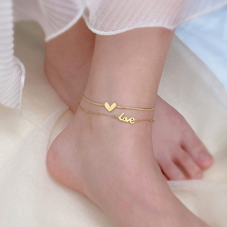 Lắc Chân 2 Tầng Love U Titan Ko Đen TT 3744
