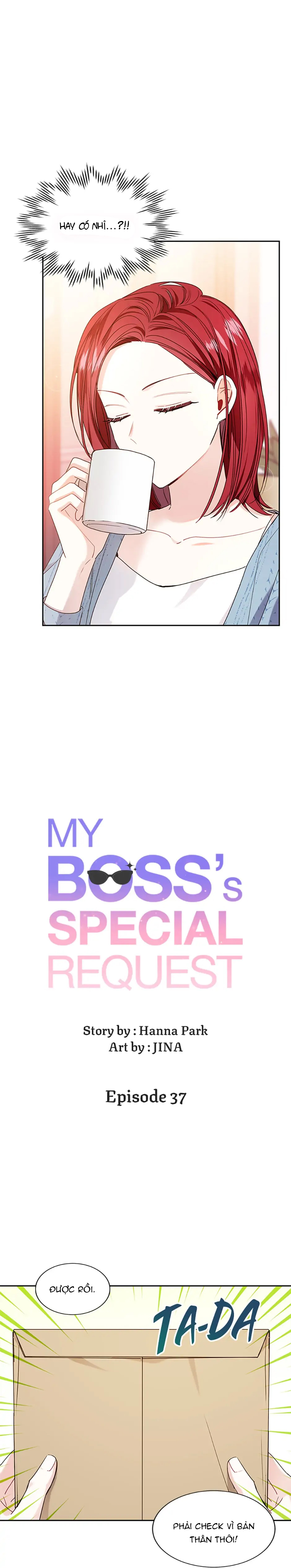 chỉ thị đặc biệt của sếp chapter 37.1 8