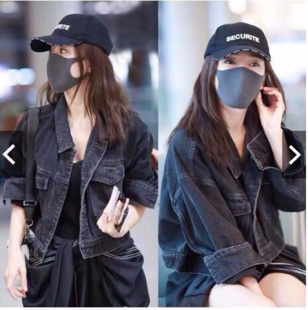 Áo khoát nữ jean mới đen trơn túi trước cực hót cá tính-A3044 - Như hình