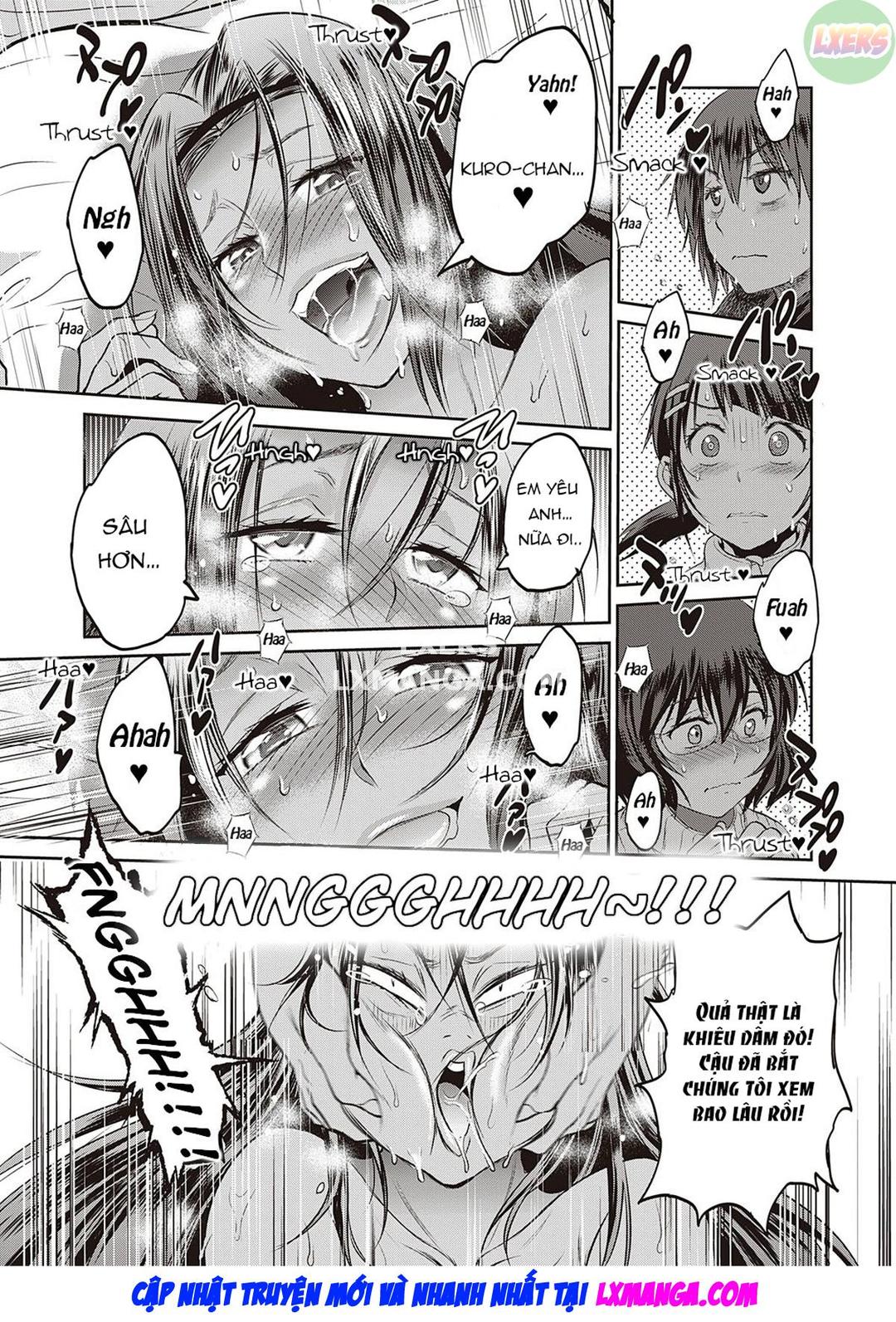 những cô nàng ở clb bóng vợt + sau 2 năm chapter 28 3