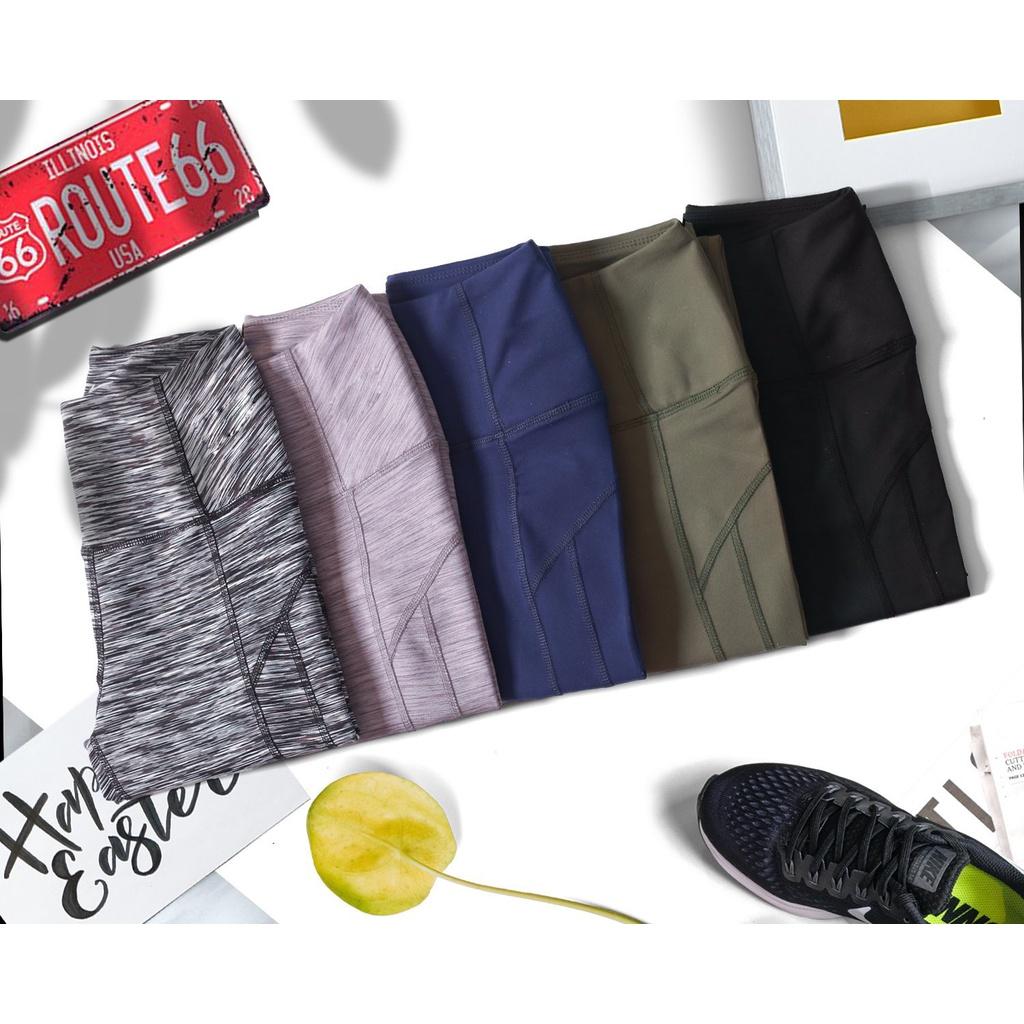 Quần Dài Thể Thao Nữ, Quần Legging Tập Gym Lưng Cao CH123