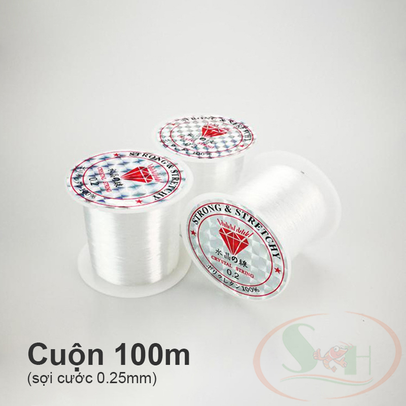 Cước tàng hình buộc rêu thủy sinh trồng cố định cây bể thủy sinh