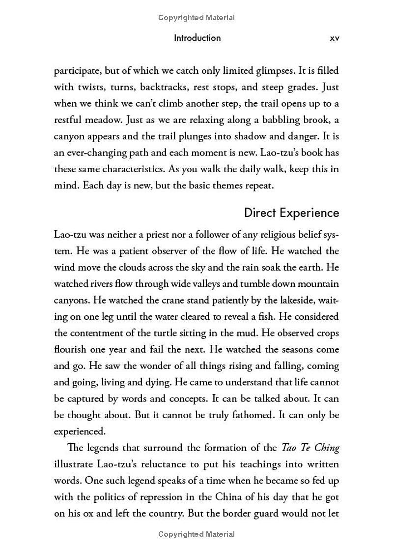 Sách ngoại văn: The Daily Tao - Day By Day