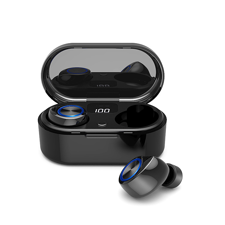 Tai Nghe Bluetooth 5.0 Cảm Ứng TOUCH TWINS Âm Thanh Vòm Stereo như nhà hát - Chống Nước IPX7 - Nghe 9h - Tích Hợp Micro - Tự Động Kết Nối - Tương Thích Cao Cho Tất Cả Điện Thoại, Ipad, Máy Tính Bảng, Laptop,