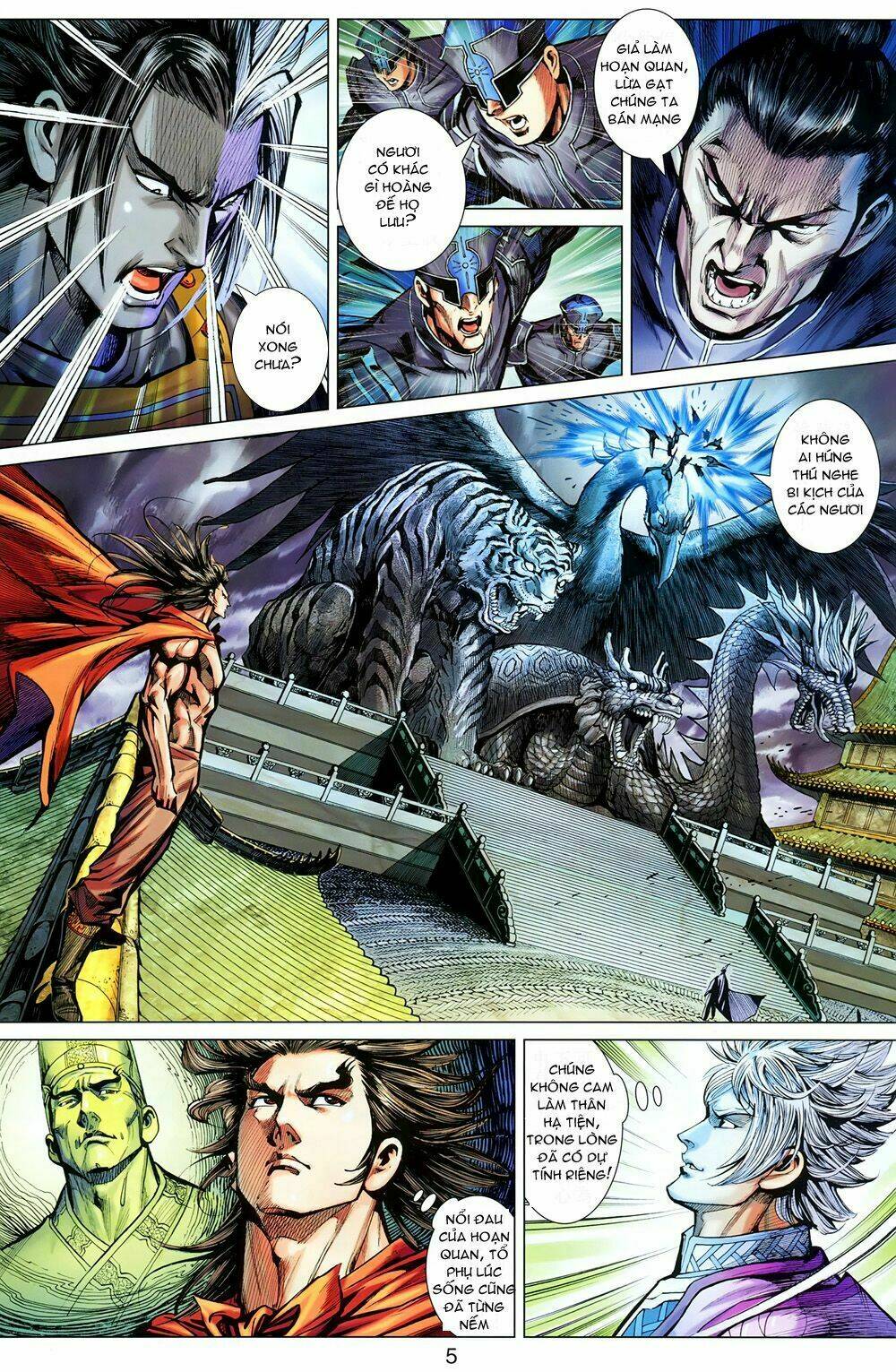 thiên tử truyền kỳ 7 - tam quốc kiêu hoàng chapter 20 5