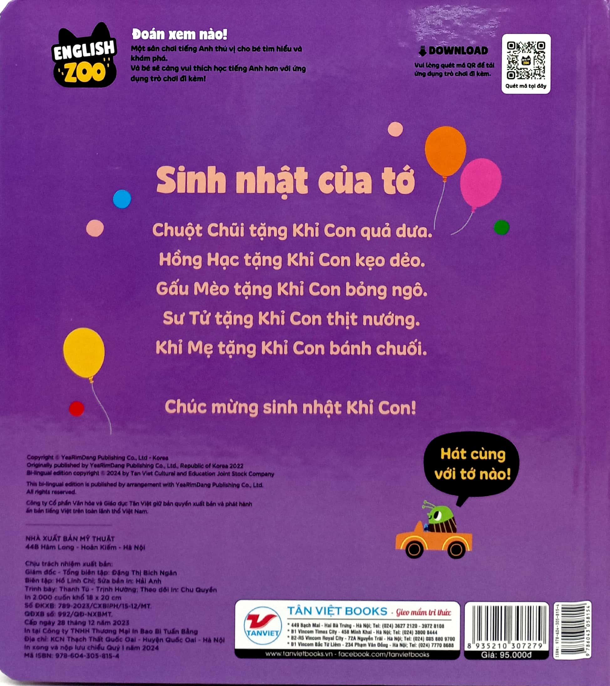 English Zoo - Sinh Nhật Của Tớ - It’s My Birthday