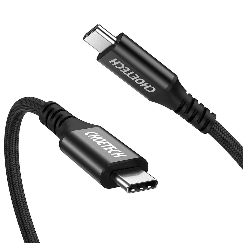 Cáp Sạc Nhanh Type C To Type C 100W Thunderbolt 3.1 GEN 2 Chhoetech XCC-1007 dài 2M