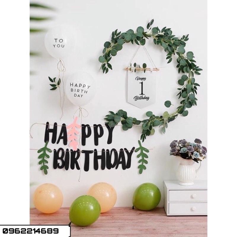 SET trang trí sinh nhật Handmade kiểu Hàn Quốc cực rẻ và đơn giản tại nhà
