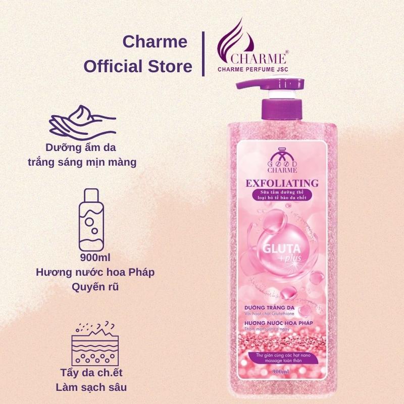 Sữa Tắm Tẩy Tế Bào Da Chết Hương Nước Hoa  Charme Exfoliating