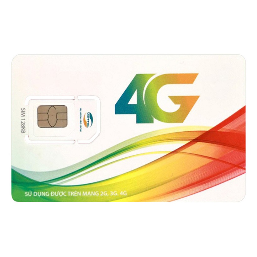 {Free Tháng Đầu} Sim Viettel WF4 Tặng 4GB/ Ngày 120GB/Tháng, Hết Tốc Độ Cao Xuống Tốc Độ Chậm - Hàng Chính Hãng