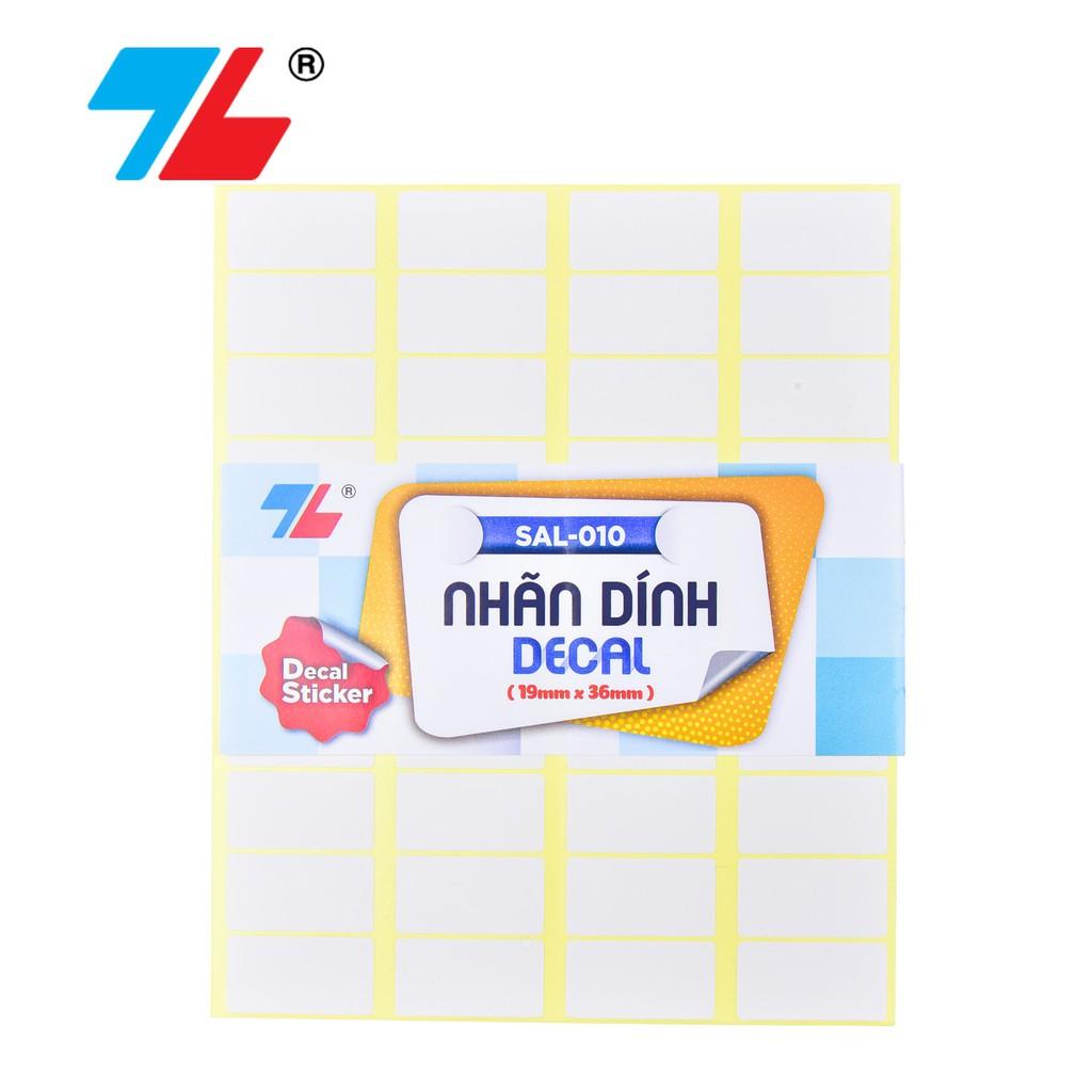 Nhãn dính decal SAL-010