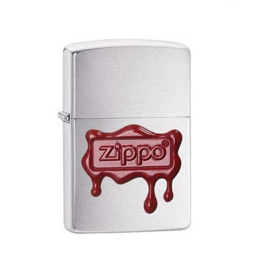 Hình ảnh Bật Lửa Zippo 29492 – Zippo Red Wax Seal Brushed Chrome
