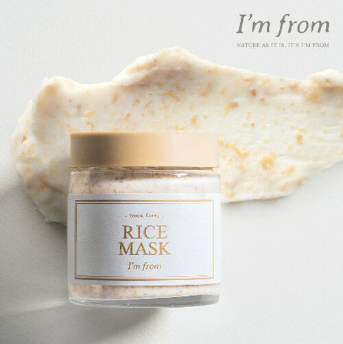 Mặt Nạ Dưỡng Trắng Da Chiết Xuất Gạo I'm From Rice Mask 110g + Tặng Kèm 1 Mặt Nạ Dưỡng Da 3W Clinic