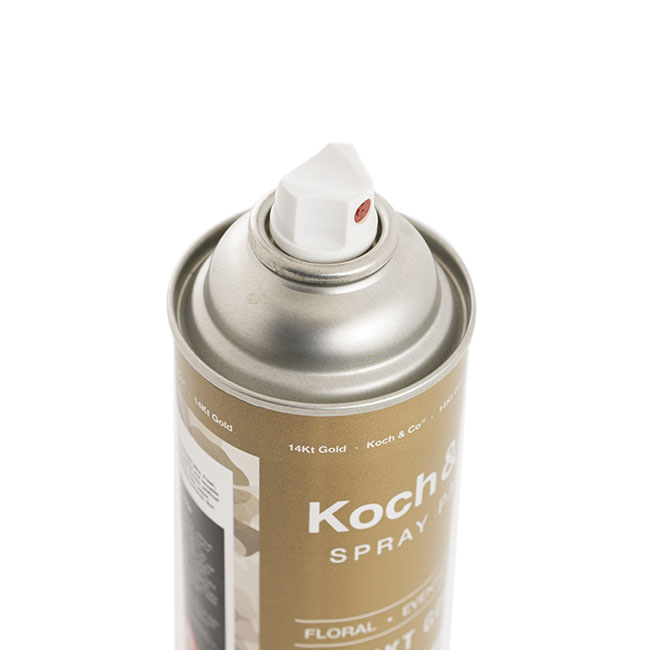 Sơn Xịt Hoa Tươi Màu Vàng 14KT Gold Cao Cấp (Vàng 9999) Nhập Khẩu Úc - Ánh Vàng sang trọng, đẳng cấp - vòi phun siêu mịn, khô nhanh, mùi thơm dịu nhẹ