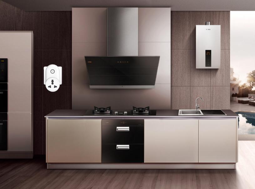 Ổ Cắm Wifi Điều Khiển Qua Điện Thoại Tuya TC5