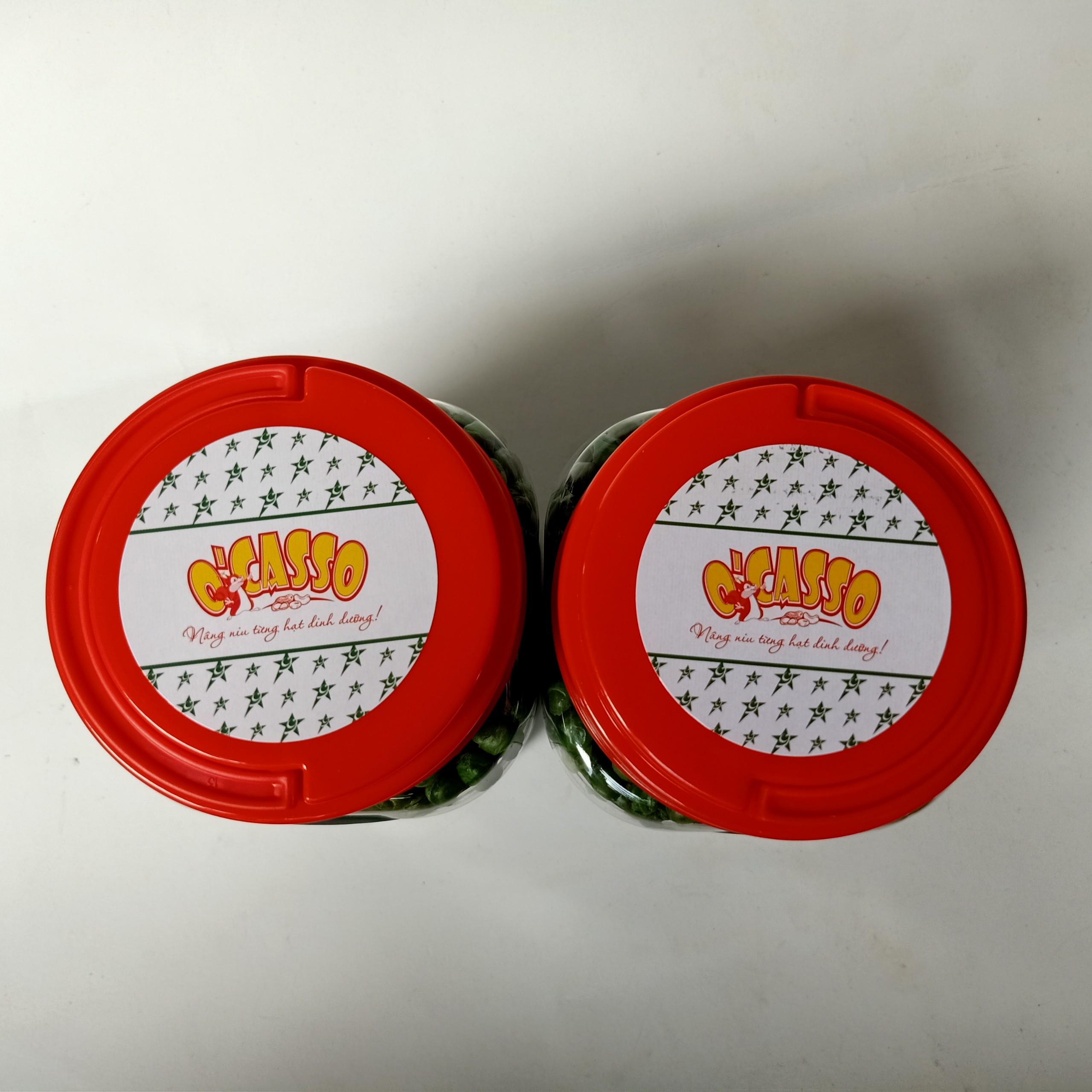 Combo 2 Hộp Đậu Hòa Lan Sấy Giòn Vị Muối O'Casso 500g