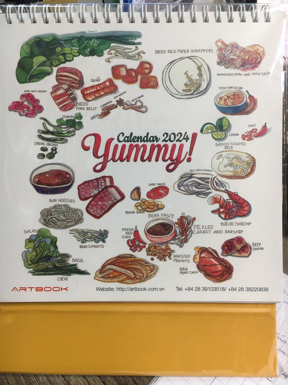 Lịch 2024 - Yummy