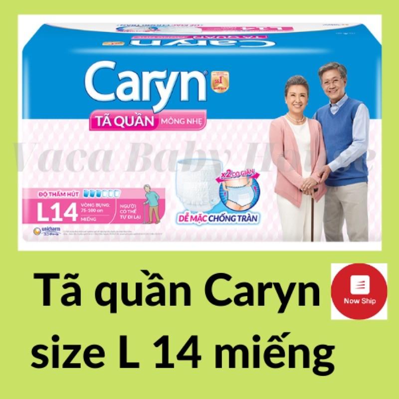 TÃ QUẦN NGƯỜI GIÀ CARYN SIZE L14 MIẾNG