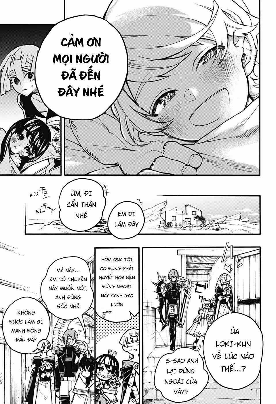 những bức họa quái dị của phù thủy chapter 14 9