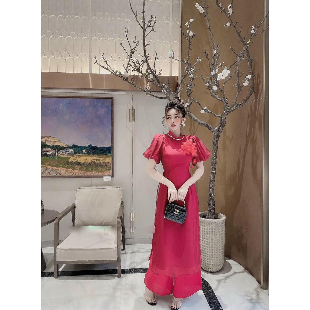 Áo Dài Đi Chơi LABELLE Nhiều Màu TKCC148