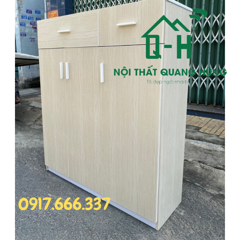 TỦ NHỰA ĐỰNG GIÀY DÉP  MÀU SỒI DÀNH CHO GIA ĐÌNH