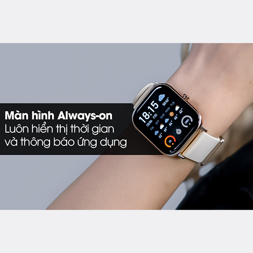 Đồng Hồ Thông Minh Theo Dõi Vận Động Theo Dõi Sức Khỏe Xiaomi Huami Amazfit GTS - Hàng Chính Hãng