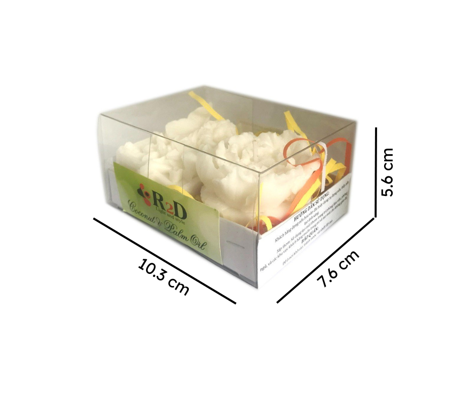 Bộ Gift Set Nến Thiên Thần, Đến Từ Thương Hiệu R2D, Làm Từ Nguyên Liệu Tự Nhiên, Lành Tính.