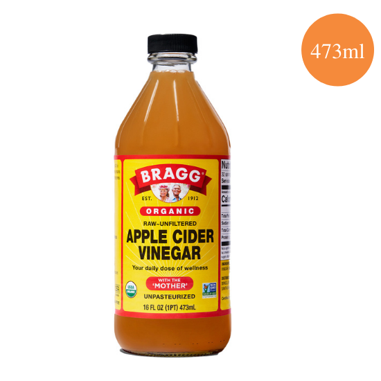 Giấm táo hữu cơ Bragg 473ml &amp; 946ml - Hàng Mỹ