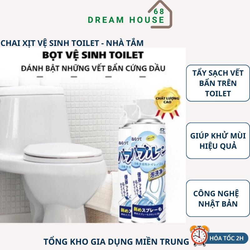 Chai Xịt Bọt Tuyết Vệ Sinh Toilet , Phòng Tắm