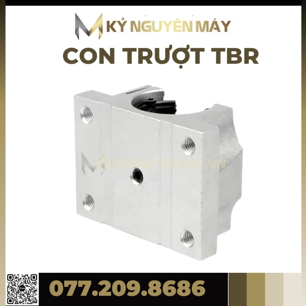 Con Trượt SBR25UU, SBR30UU, SBR35UU, SBR40UU, Con Trượt Tròn SBR UU, Bạc Trượt SBRUU - Kỷ Nguyên Máy