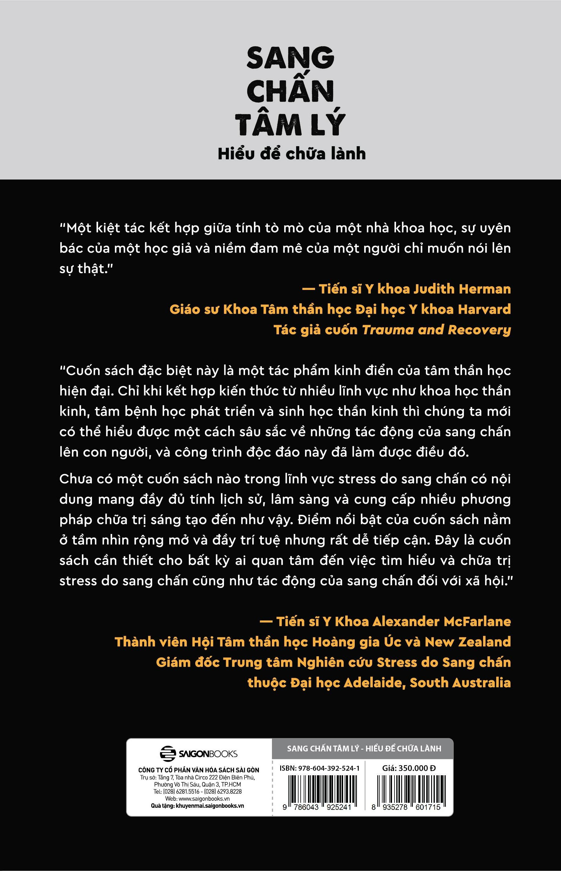 Sang Chấn Tâm Lý - Hiểu Để Chữa Lành