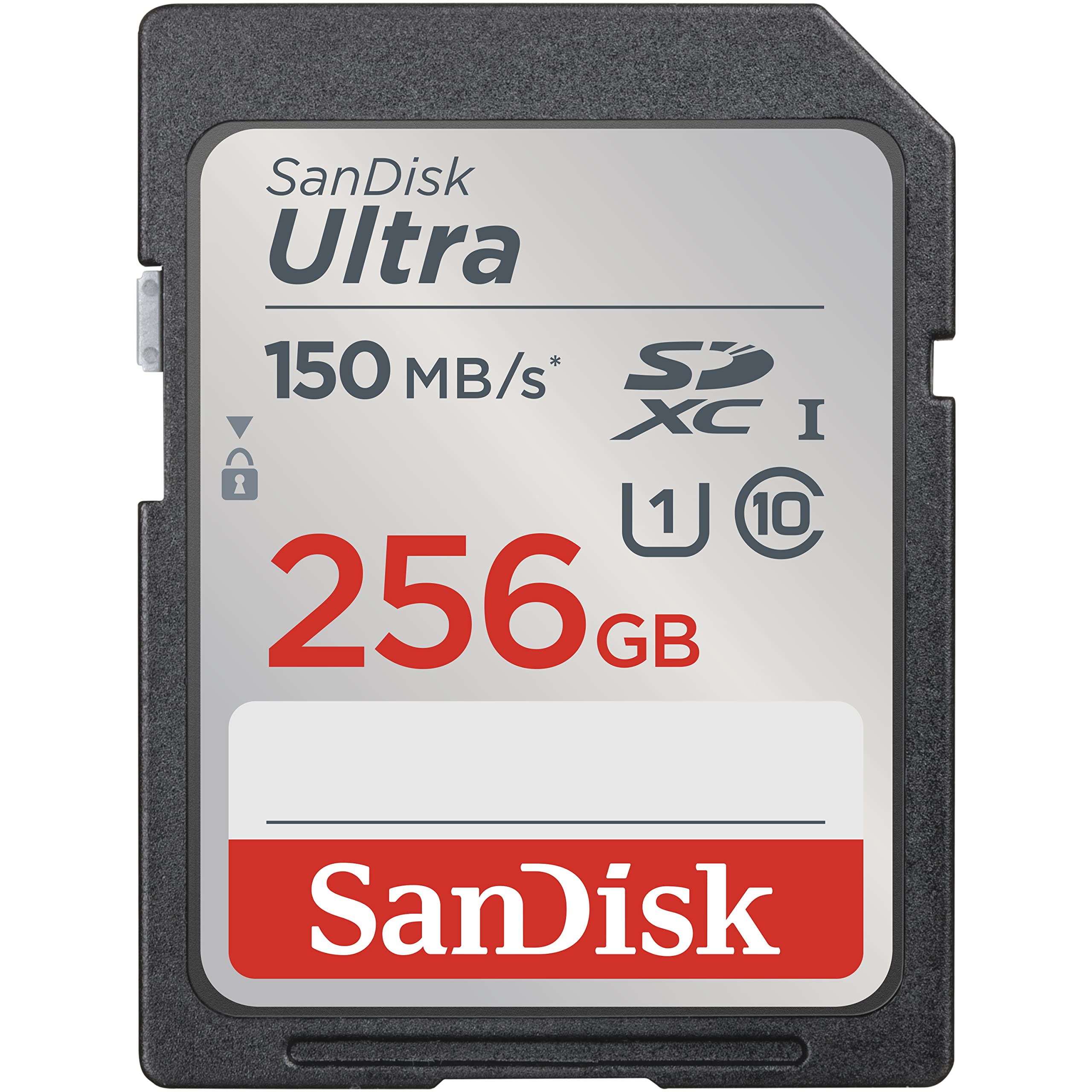 Thẻ nhớ SDXC SanDisk Ultra 150MB/s 256GB - Hàng Nhập Khẩu