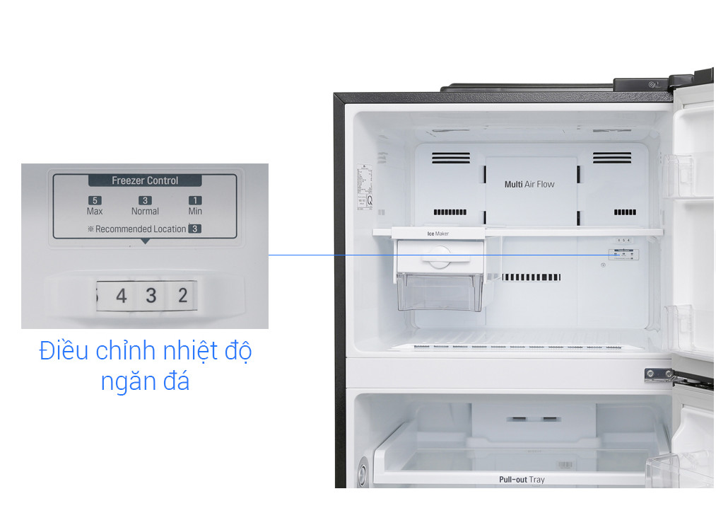 Tủ Lạnh LG Inverter 393 lít GN-L422GB - Hàng Chính Hãng - Chỉ Giao Hà Nội