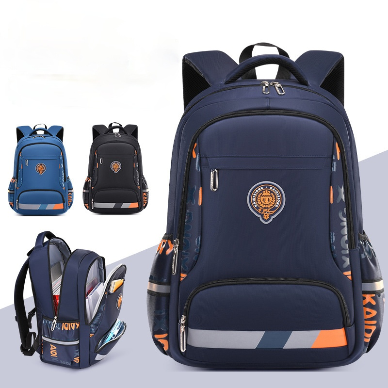 Ba Lô Trẻ Em Sơ Cấp Trẻ Em Học Túi Cho Bé Trai Lớn Chỉnh Hình Ba Lô Chống Thấm Nước Schoolbag Cuốn Sách Lớn Mochila Infantil