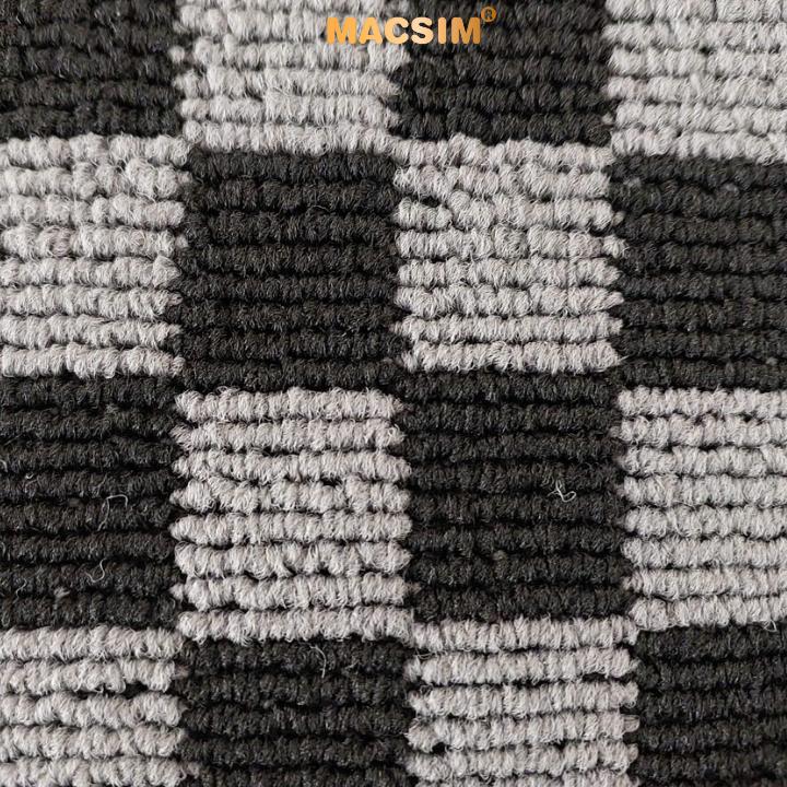 Thảm Lót Sàn 2 Lớp TPE Macsim Suzuki XL7 Chuẩn Form, Bền, Không Mùi ( dệt thô caro 2 lớp sd3 ct)