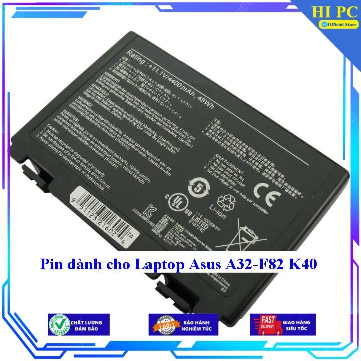 Pin dành cho Laptop Asus A32-F82 K40 - Hàng Nhập Khẩu