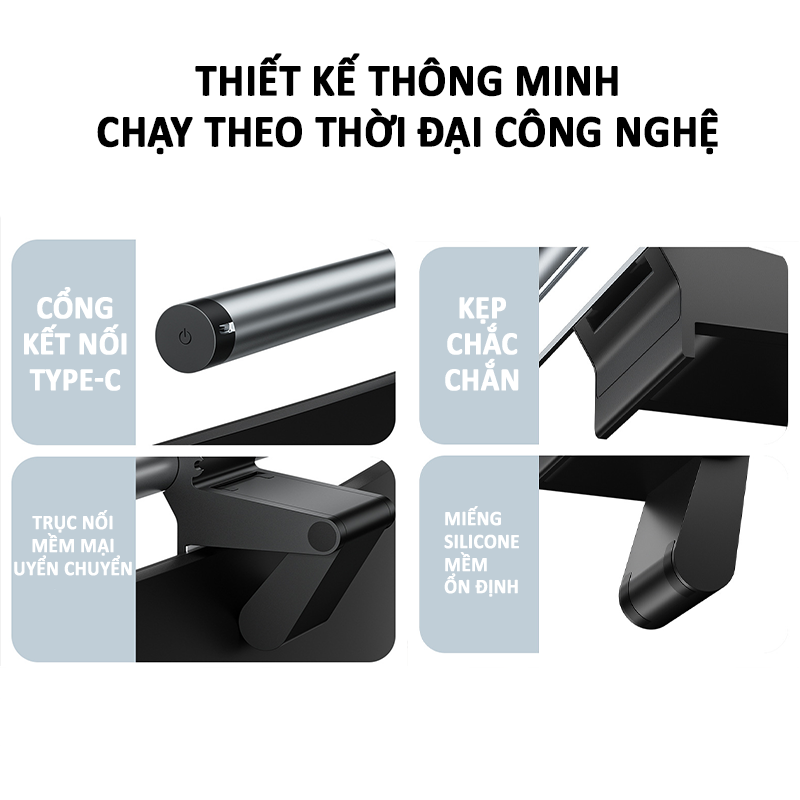 Đèn Màn Hình Máy Tính S3 Plus bảo vệ mắt trống ánh sáng xanh - D1663
