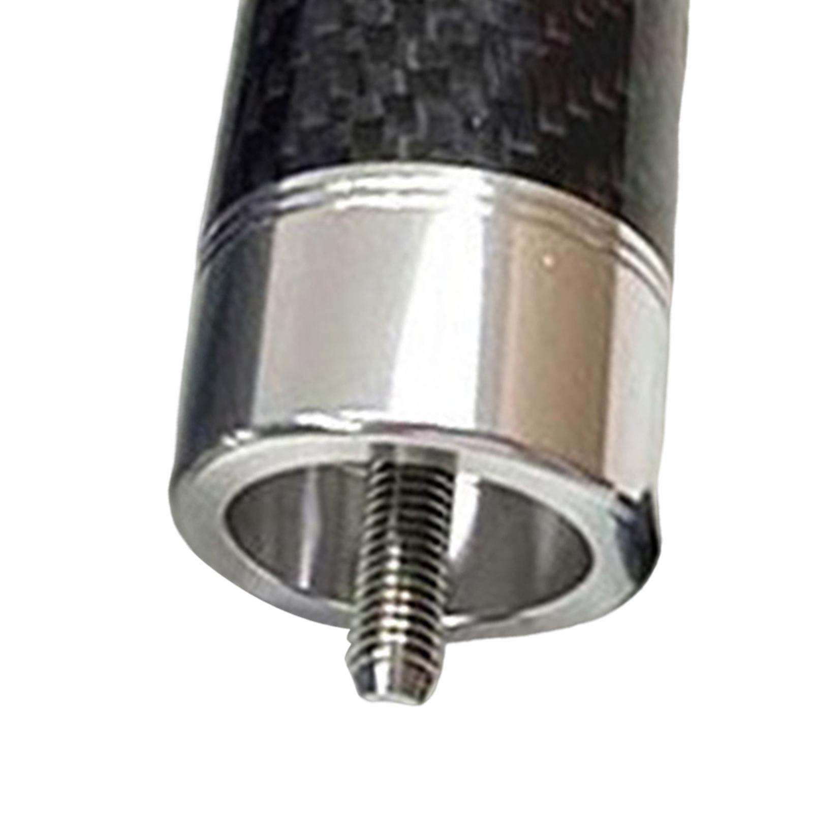 Billiards Pool Cue Extension Snooker Cue Cue Extended Dia 1.3in Cue End Extended Adapter with Back Cap for Trainer Lovers Beginners Enthusiast