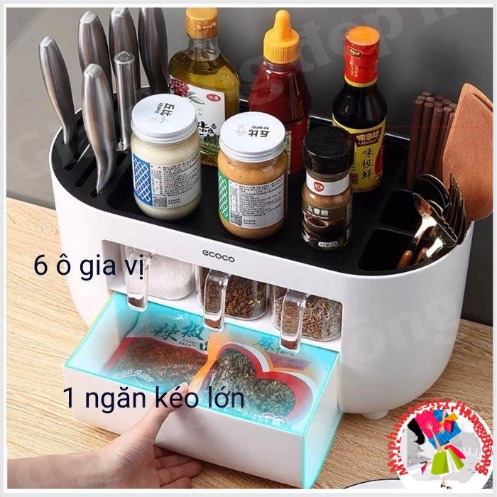 Kệ gia vị nhà bếp đa năng Ecoco