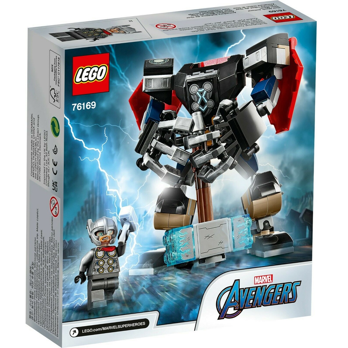 Đồ chơi LEGO SUPERHEROES Chiến Giáp Thần Sấm Thor 76169