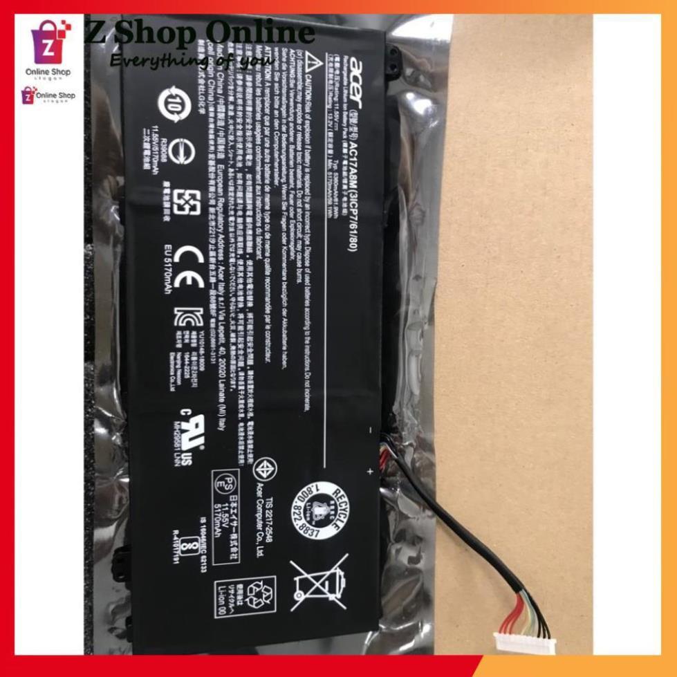 Pin Battery Dùng Cho Laptop Acer Spin 3 SF314 AC17A8M original