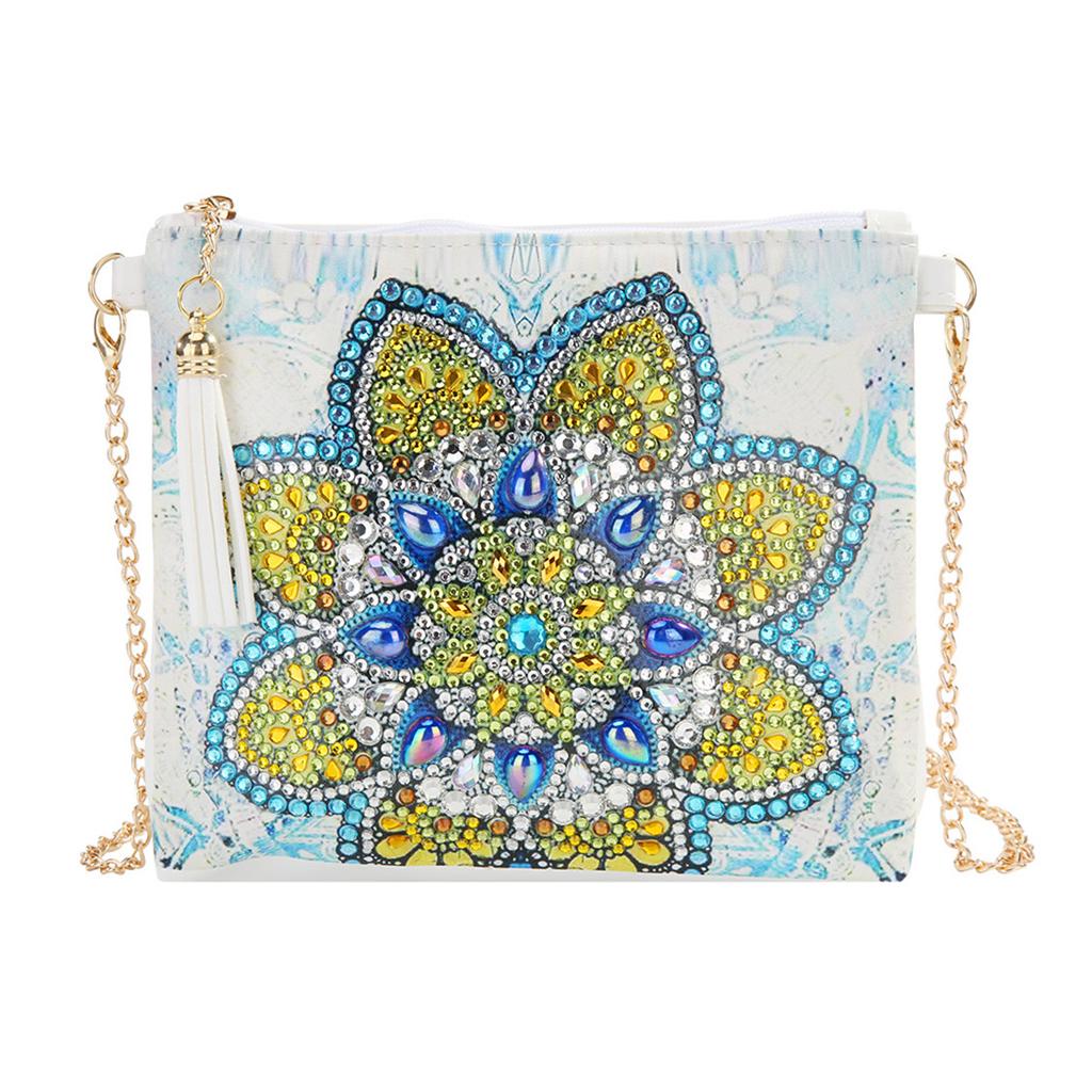 Special Shaped Diamond Painting Zipper Crossbody Bag DIY