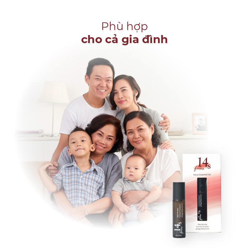 Tinh Dầu Lăn - 14S - Focus - Tập Trung, Phấn Chấn