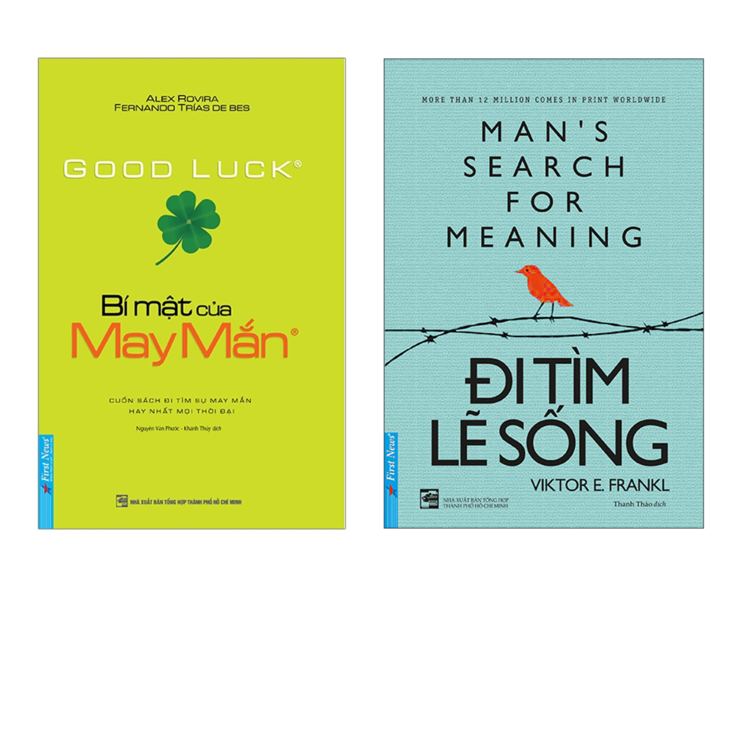 Combo 2 Cuốn : Bí Mật Của May Mắn  + Đi Tìm Lẽ Sống