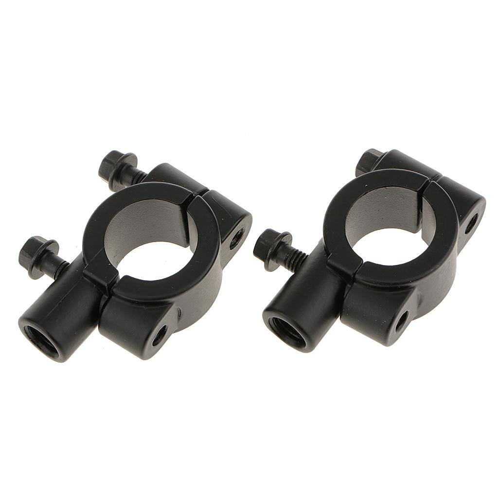 10mm Mirror Bracket Clamp Mount Bracket Bracket for 7/8 "(10mm) Hanger