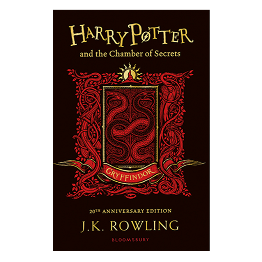 Harry Potter Part 2: Harry Potter And The Chamber Of Secrets (Paperback) - Gryffindor Edition - Harry Potter và Phòng chứa bí mật (English Book)