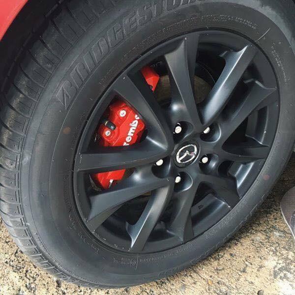 Bộ 4 chiếc Ốp má phanh BREMBO hợp kim cao cấp lên đồ cho xe cực chất