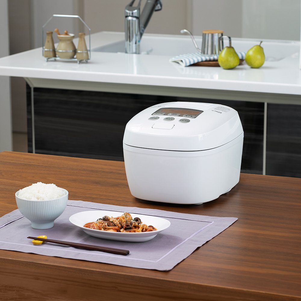 Nồi cơm điện tử cao tần áp suất kép Tiger 3 trong 1 JPT-H18S - Hàng Chính Hãng