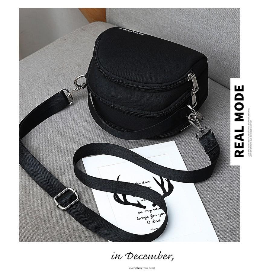 Women's Bag Crossbody Phone Bag Fashionable All-Match Waterproof Shoulder Bag Leisure Multi-Compartment Oxford Bag
